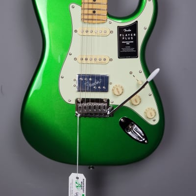 Fender Player Plus Stratocaster HSS with Maple Fretboard 2022 Present Cosmic Jade image 2