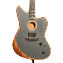 Fender American Acoustasonic Jazzmaster - Tungsten w/Gig Bag