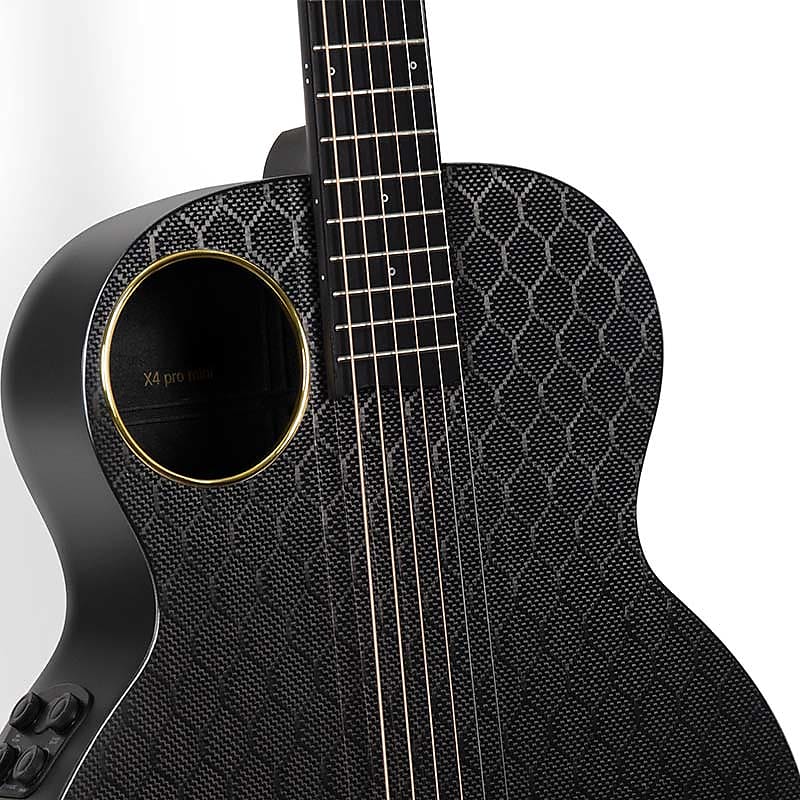 Enya X4 Pro Mini Carbon Fiber AcousticPlus Guitar 3/4 (36) with Hard Case  | Reverb