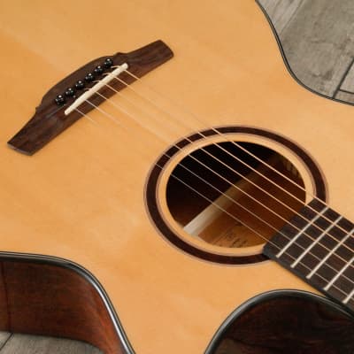 Crafter HG-500CE/N Grand Auditorium Electro Cutaway Acoustic Guitar, Gloss Natural image 8