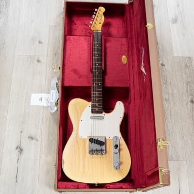 Fender 1960 Telecaster Relic Guitar, Rosewood Fingerboard, Natural Blonde image 11