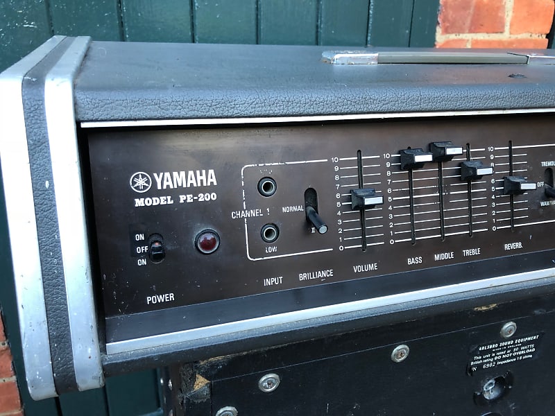 Vintage rare Yamaha PE 200 Preamp, late 60's | Reverb