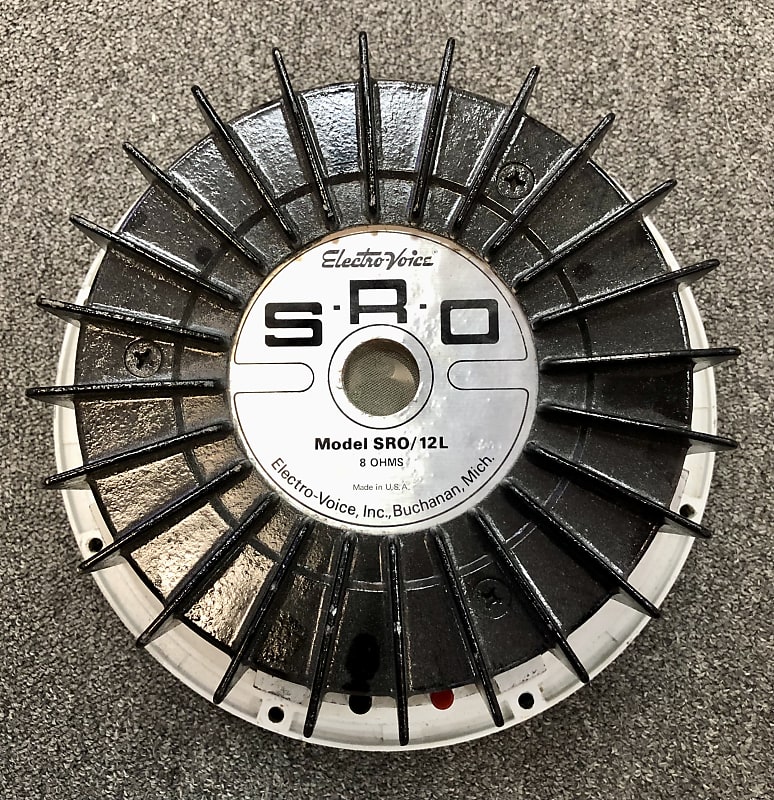 ElectroVoice SRO / 12L 8ohm Speaker Pre Owned Reverb