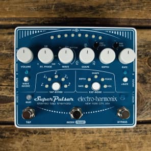 ギター ELECTRO-HARMONIX SUPER PULSAR Super Pulsar | Stereo Tap Tremolo - Electro-Harmonix