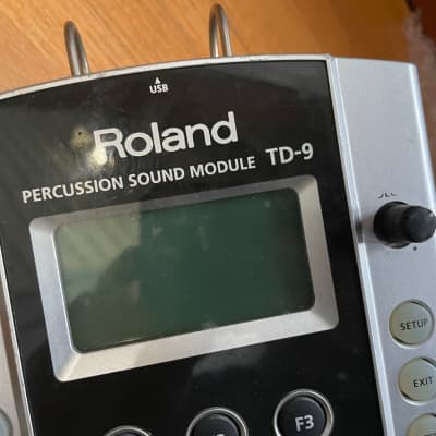 Roland TD-9  V-Drums Sound Drum Module w/Mount, Power Supply & Wiring Harness V2 image 2