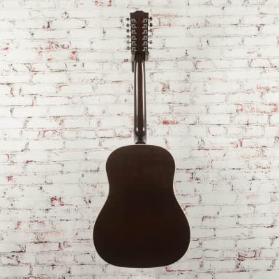 Gibson J-45 Standard 12-String Acoustic Electric Guitar Vintage Sunburst image 8