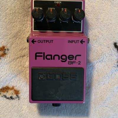 Boss BF-2 Flanger 1984-1990 (Green Label) Made In Japan | Reverb