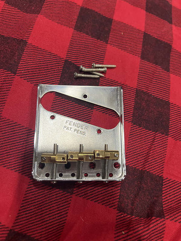 Fender Telecaster Bridge Plate Wilkinson Compensated Reverb