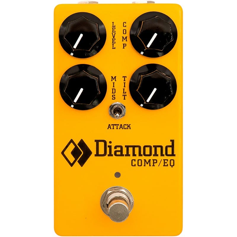 Pedal Diamond Guitar Compressor EQ image 1
