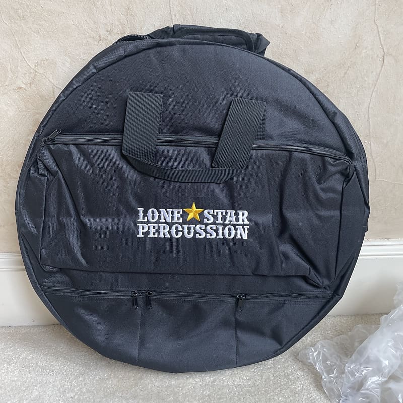 Lone Star Percussion Cymbal Bag Case 2020s - Black image 1
