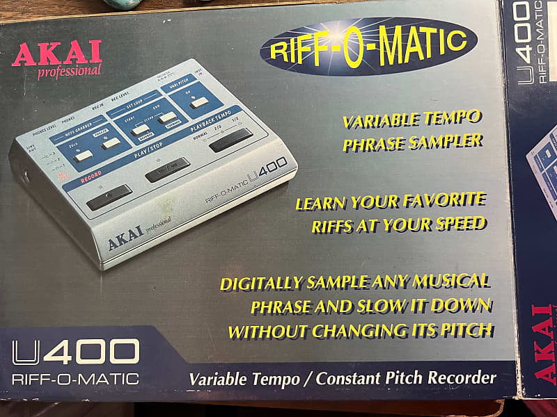 Used in Box Akai U400 Riff-O-Matic Variable Tempo/ Constant Used in Box Akai U400 Riff-O-Matic Variable Tempo/ Constant