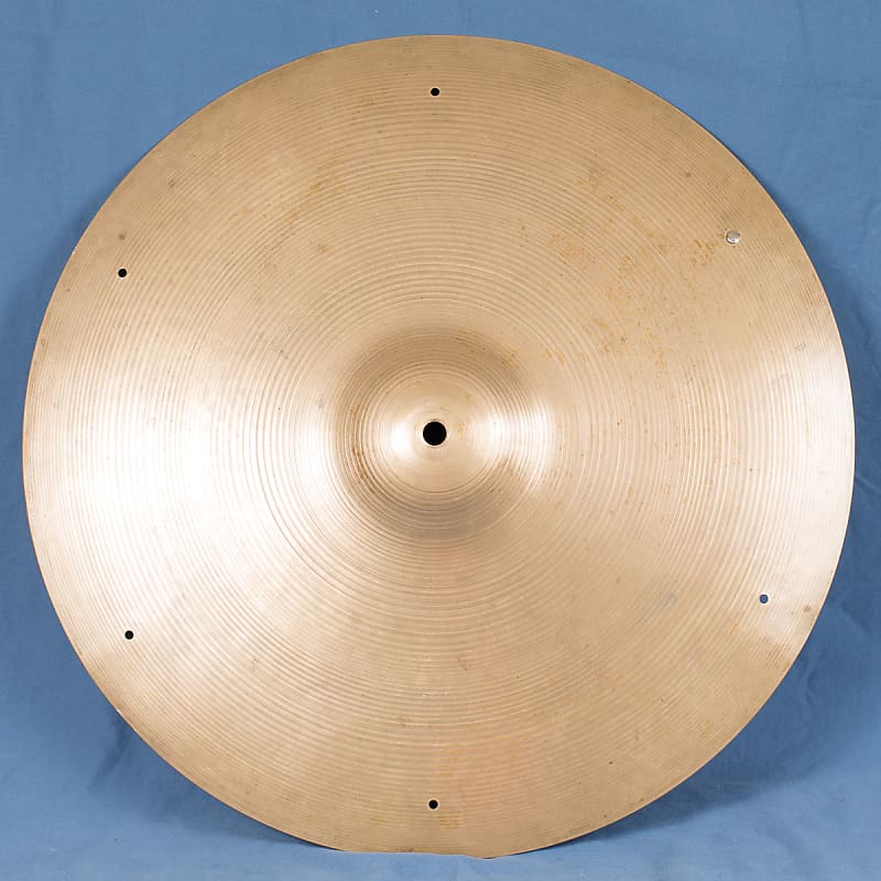 60's Zildjian Avedis 18" Sizzle Crash Ride Cymbal 1488 grams Reverb