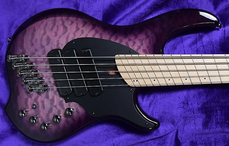 Dingwall Combustion (5-String), Ultra Violet / Maple  /  3 Pickups *In Stock! image 1