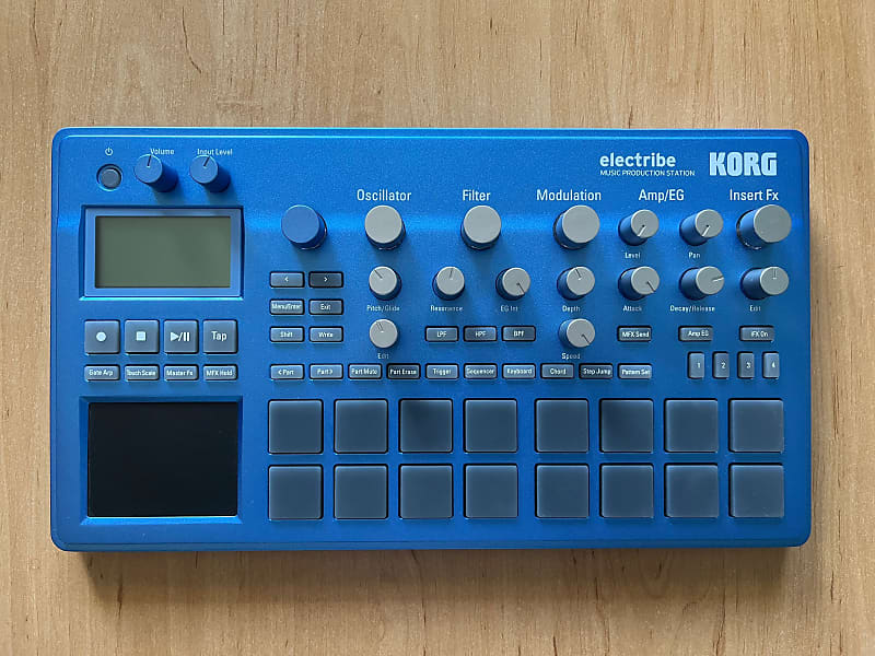 Korg Electribe 2 2010s - Blue image 1