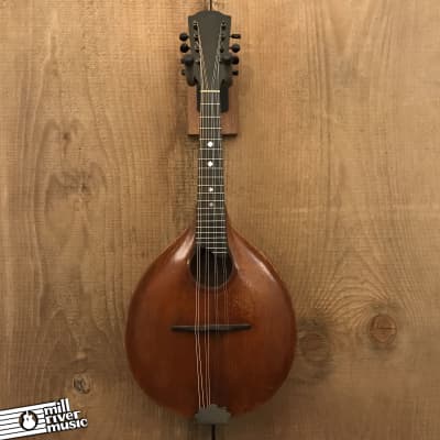 Alexander Ricard Vintage Mandolin Made in Springfield MA c. 1923 w/ Case image 2