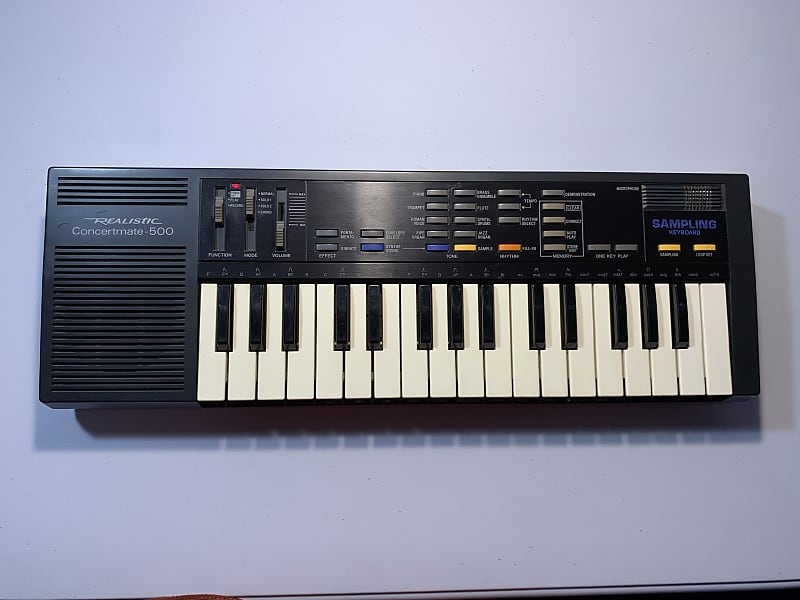 Realistic Concertmate-500 Sampler / Keyboard - Casio SK-1 | Reverb