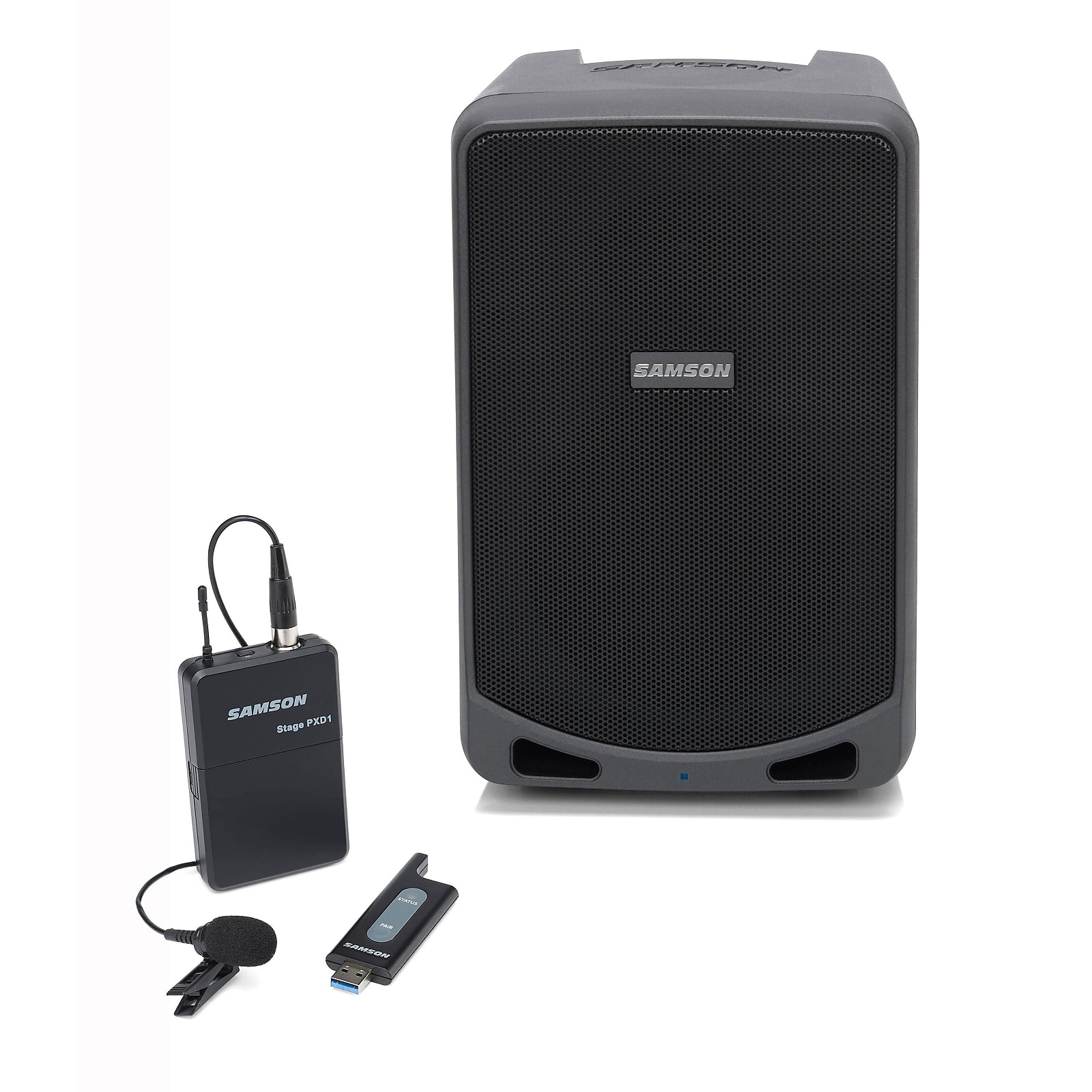 Samson Expedition XP106WLM Portable PA System Reverb