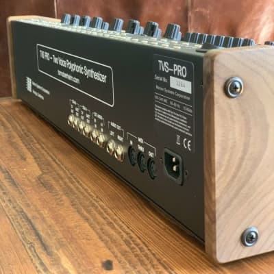 Oberheim TVS-Pro 49-Key 2-Voice Synthesizer 2016 - 2018 - Black with Wood Sides image 10