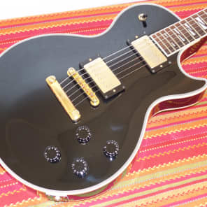 History Les Paul ZLC-1 Fujigen Black Les Paul Custom LPC