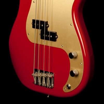 Fender Precision Bass Vintera 50's Dakota Red image 4