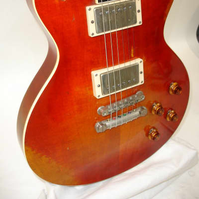 2018 Eastman SB59/v Electric Guitar, Seymour Duncan Antiquity Pickups Amber w/ Case image 2