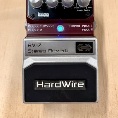 Hardwire (Digitech) RV-7 Reverb Pedal - User review - Gearspace