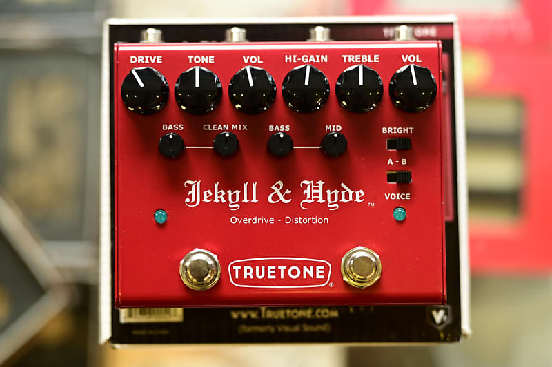 ギター Jekyll&Hyde. Overdrive-Distortion Truetone Jekyll & Hyde Overdrive & Distortion V3 | Reverb