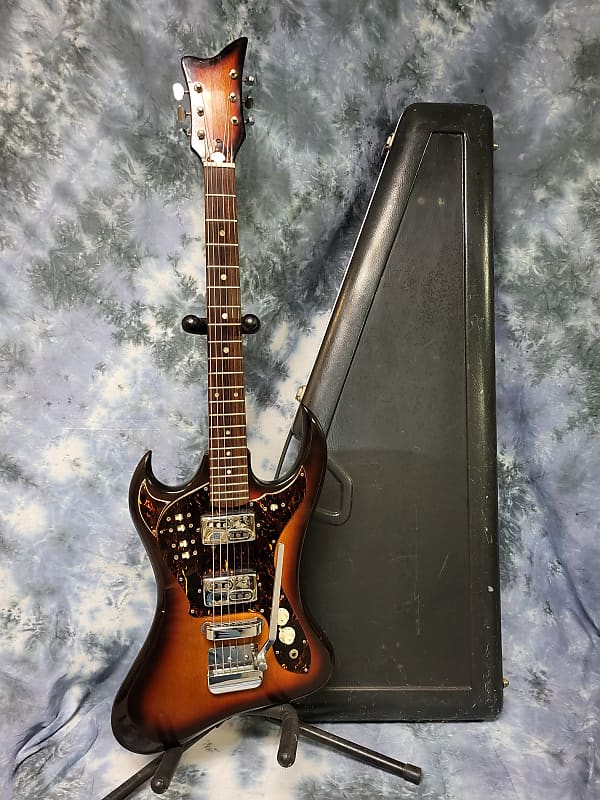 Vintage 1967 Burns Maestro Bizarre Bison Japan Electric Reverb