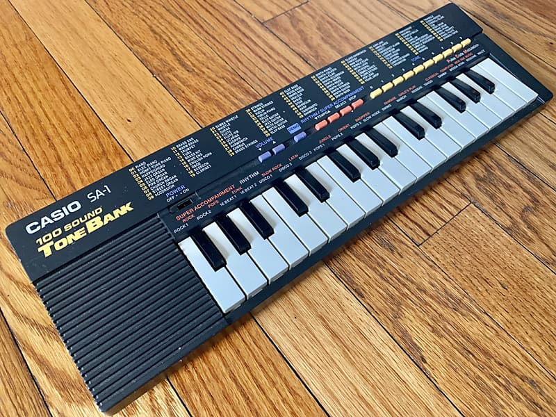 鍵盤楽器 Casio /SA-1 Tone Bank organ69 : [mo035]Casio Tone Bank SA-1 in White