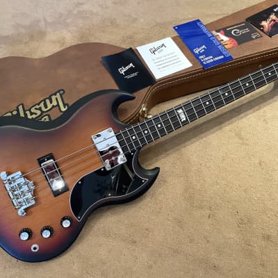 Gibson SG Special Bass 2014 Fireburst Satin 120th Anniversary for sale