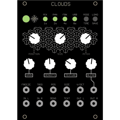 鍵盤楽器 Clouds texture synthesizer Mutable Instruments Clouds Texture Synthesizer at Gear4music