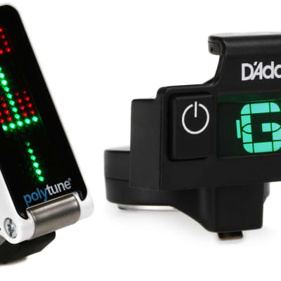 D'Addario PW-CT-16 NS Micro Banjo Tuner Bundle with Snark ST-8