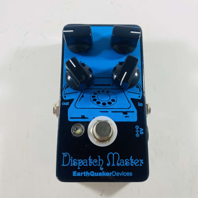 EarthQuaker Devices Dispatch Master Black and Blue EarthQuaker Devices Dispatch Master Black and Blue