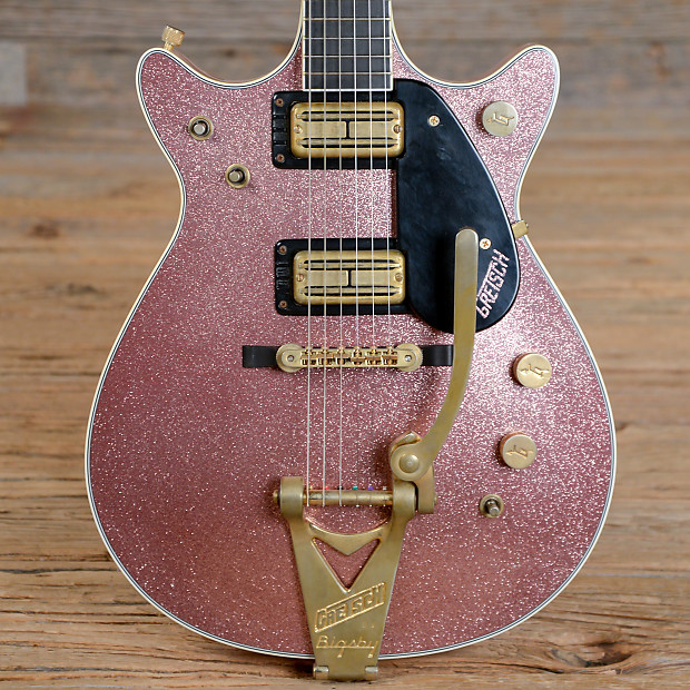 Gretsch Custom Shop Masterbuilt Champagne Sparkle 3d mon