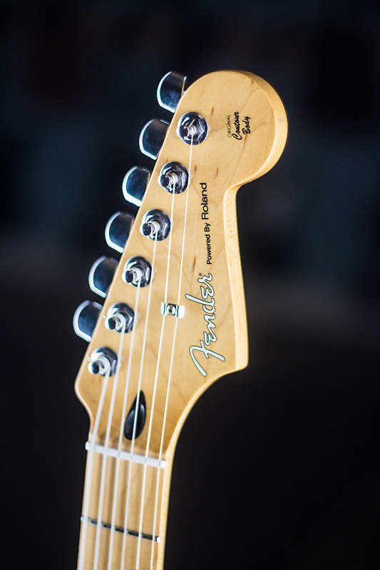 Rare Fender Stratocaster G5 VG Roland Midi 2012 Black | Reverb