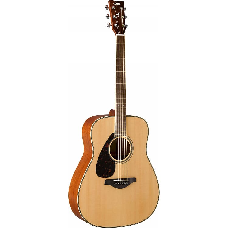 Yamaha FG820L Folk Acoustic Guitar (Left-Handed) Natural image 1