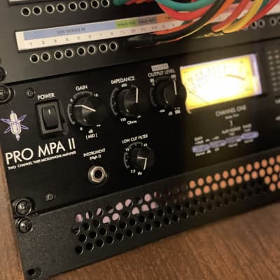 ART Pro MPA II 2-Channel Microphone Preamp - UPGRADED TUBES image 2