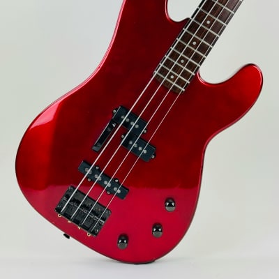 Schecter Genesis Bass, "Man, the Nut Was Just Gone," 1985 - Metallic Candy Red image 1