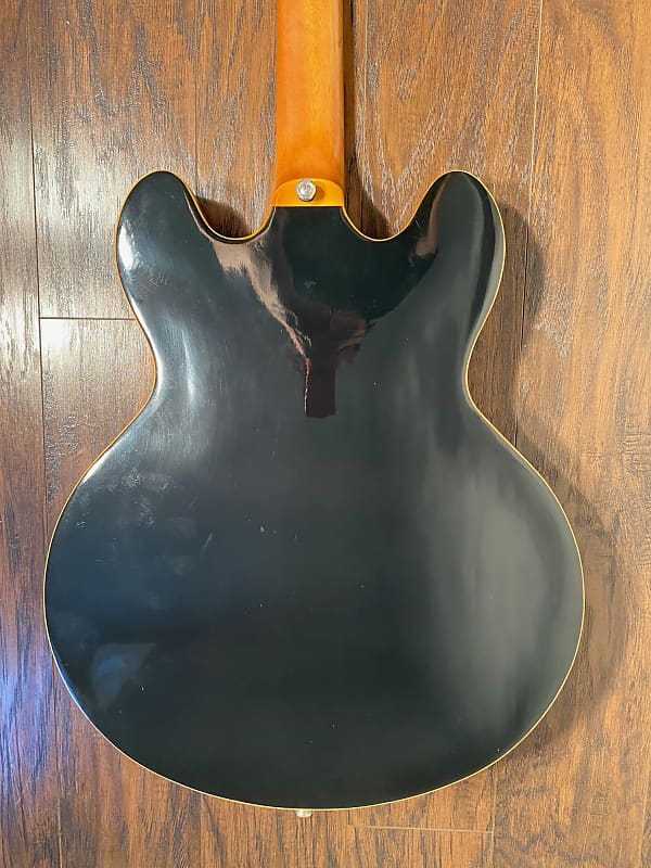 RARE Left Handed Black Epiphone Casino (2015) | Reverb