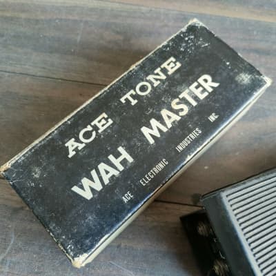 ギター Ace Tone WAH MASTER WM-1 1960's Ace Tone (pre-Roland) WM-1 Wah Master w/Box | Reverb
