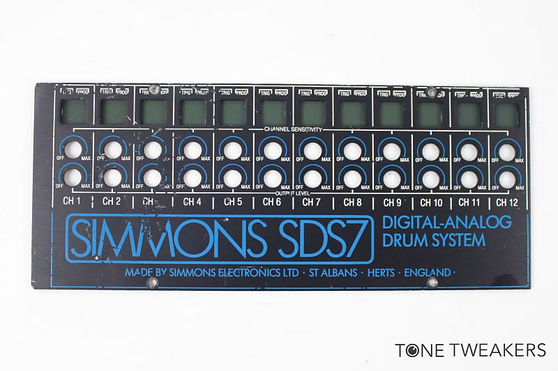 Simmons SDS7 Digital-Analog Drum System 1983 | Reverb