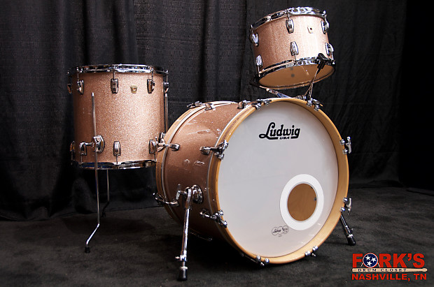 Ludwig champagne sparkle drums hotsell