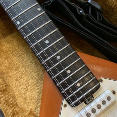 Vox Phantom XII vintage electric 12 string guitar Mid 1960s Brown image 6