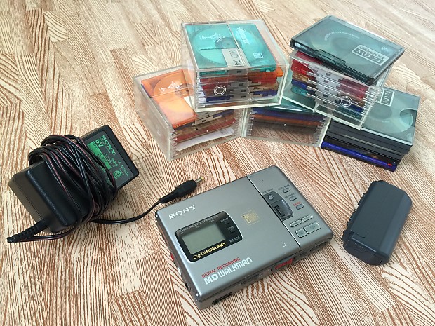 Sony Mini-Disc (MD) Recorder Walkman MZ-R30 - Silver | Reverb