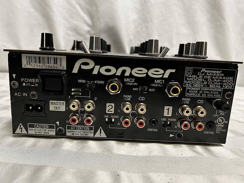 Pioneer DJM-400 Two Channel DJ Mixer - Good Used Condition - Quick