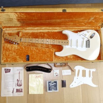 1958 Fender Stratocaster Original Blonde on Ash - w/route image 2