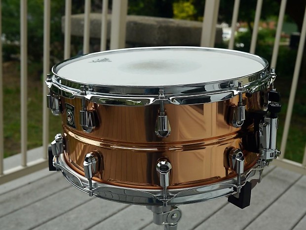 Yamaha SD6465 6.5 x 14 Copper Snare Drum, minty