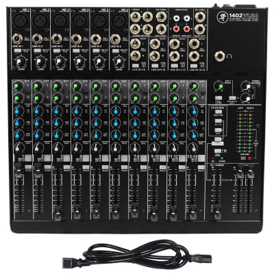 New Mackie 1402VLZ4 14-channel Compact Analog Low-Noise Mixer w/ 6 ONYX Preamps image 8