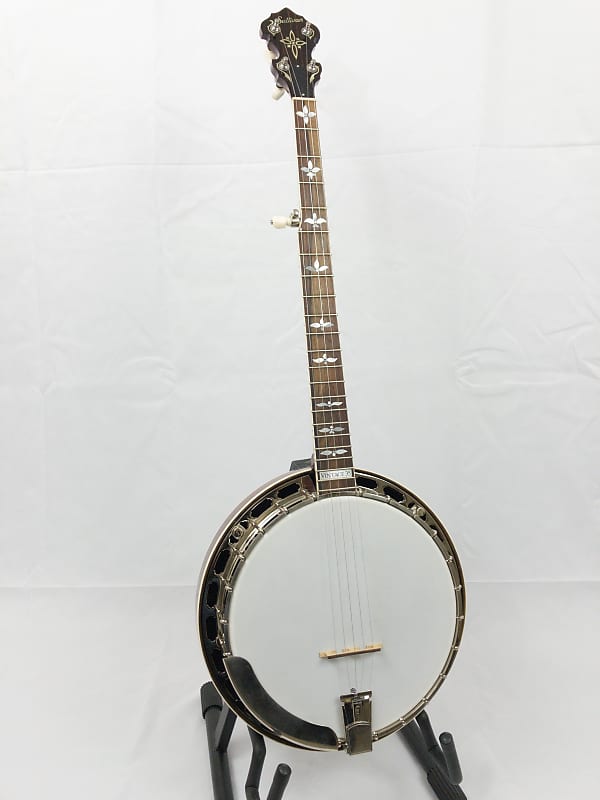 Sullivan Vintage 35 Flathead Mahogany Resonator Banjo - New Old Stock, Display Model image 1