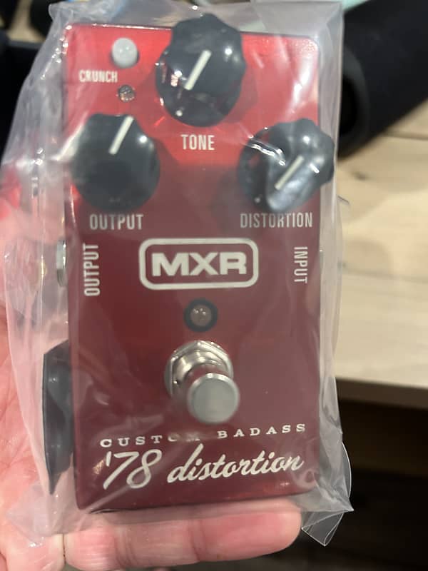 MXR M78 Custom Badass '78 Distortion 2011 - Present - Red | Reverb